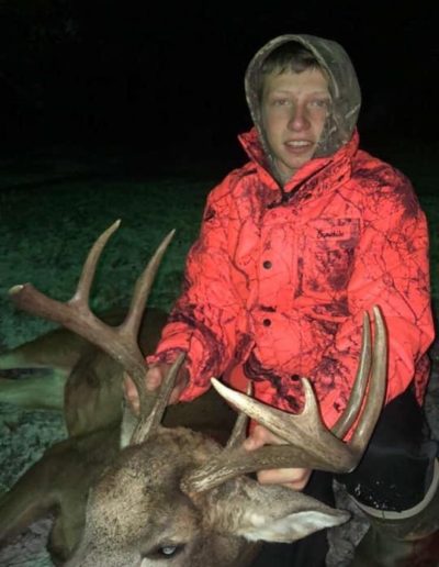 Carson Roehl shot this beast west of Fergus with a 20 ga. at 150 yards. What a trophy!