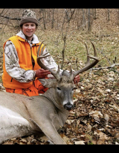 cary budke shot this bruiser with his 270 cal. during the 2018 deer season